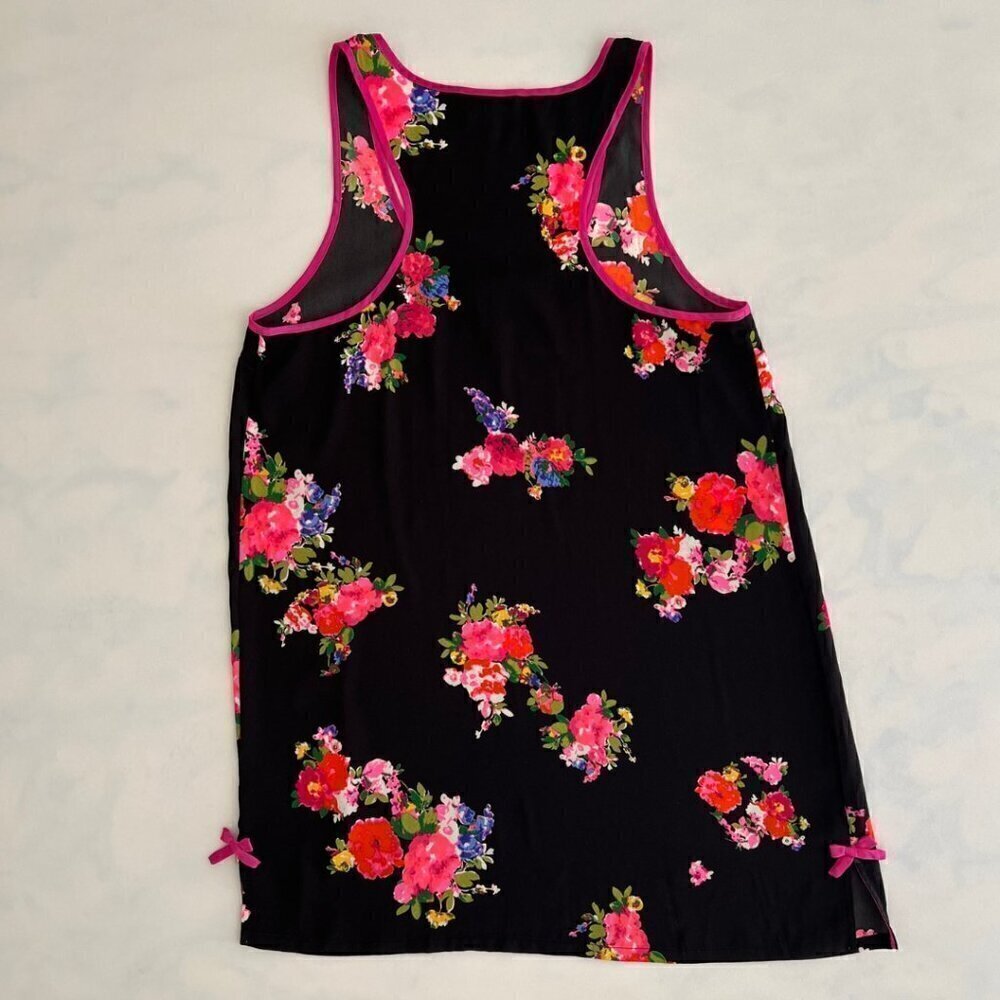 Juicy Couture Floral Chemise Bow Slip Dress - Picture 3 of 7